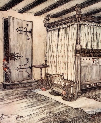 ..Presque temps de fée, illustration de 